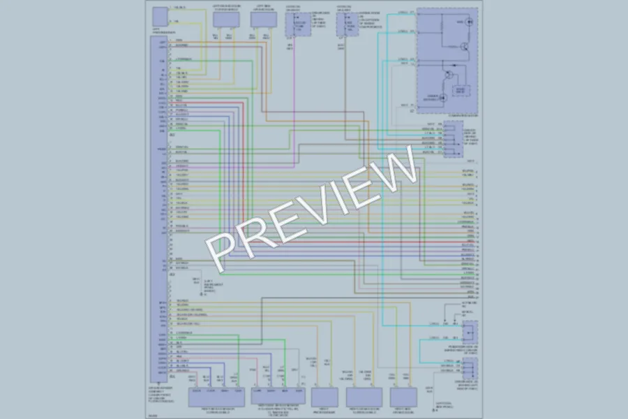 2002 Toyota Camry Supplemental Restraints wiring diagram preview