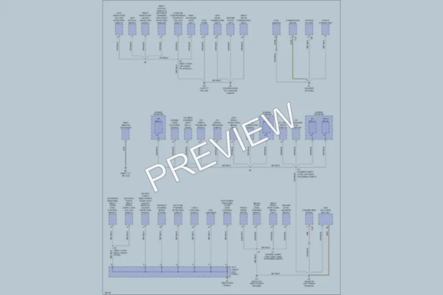 2002 Toyota Echo Ground Distribution wiring diagram preview