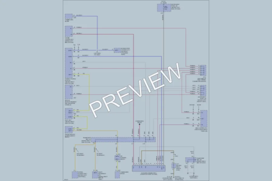 2002 Toyota Highlander Computer Data Lines wiring diagram preview