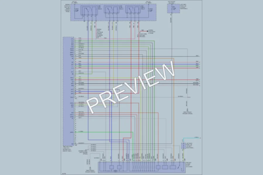 2002 Toyota LandCruiser Anti Lock Brakes wiring diagram preview