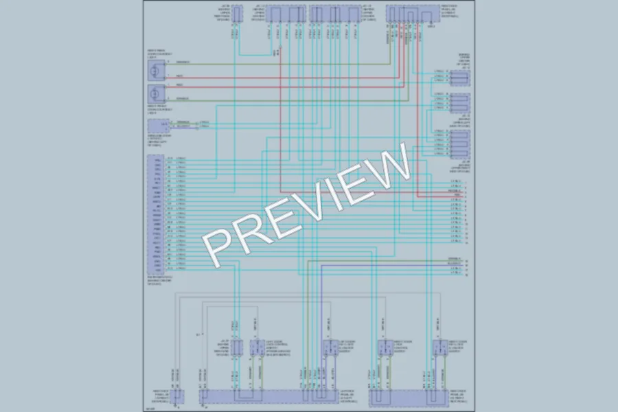 2002 Toyota LandCruiser Interior Lights wiring diagram preview