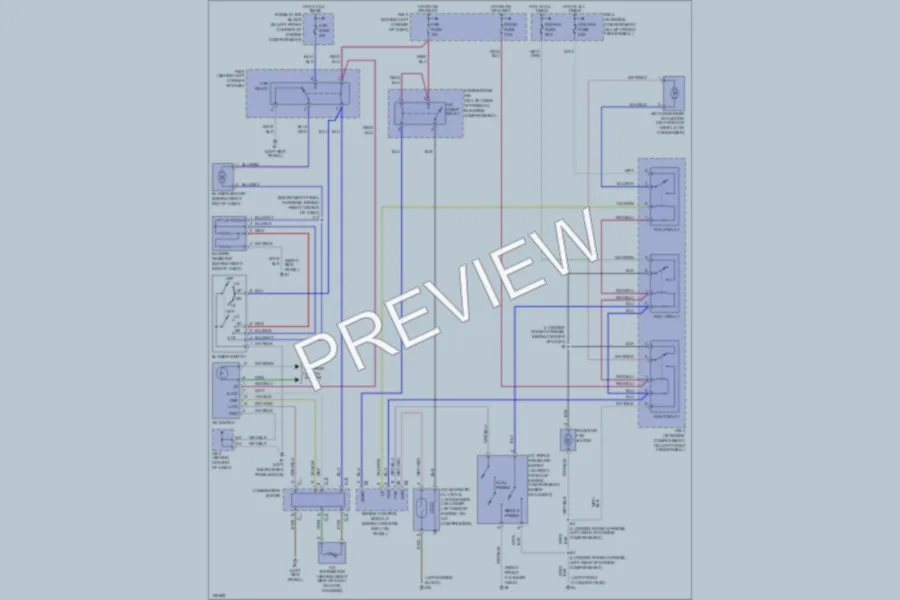 2002 Toyota MR2Spyder Air Conditioning wiring diagram preview