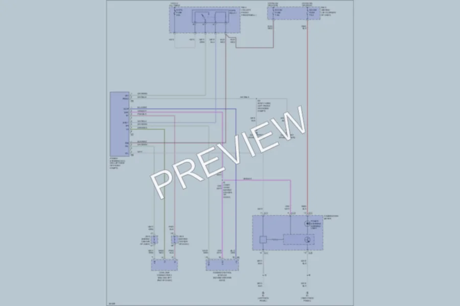 2002 Toyota MR2Spyder Electronic Power Steering wiring diagram preview