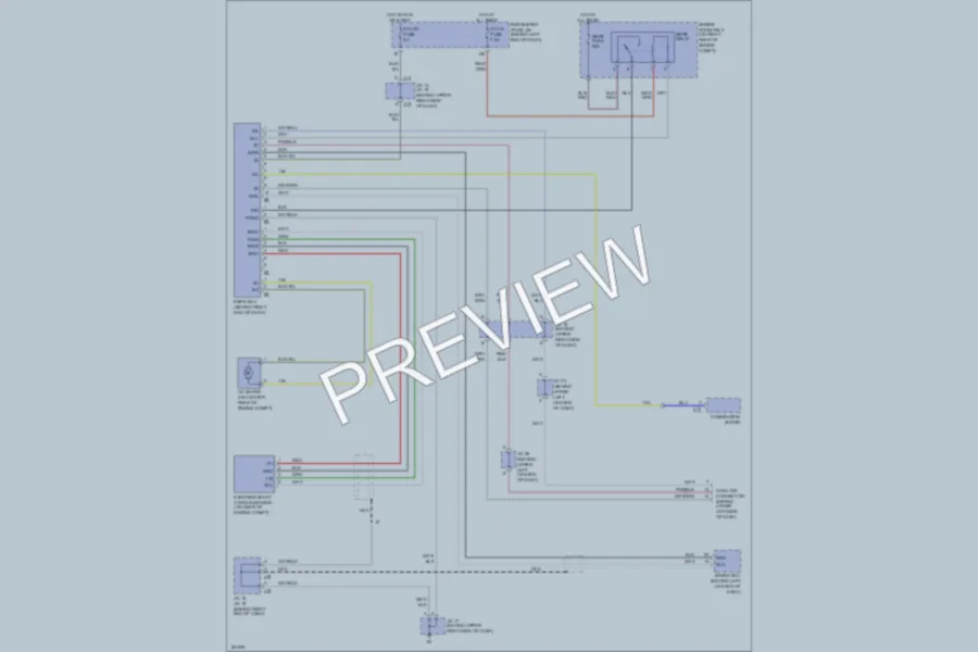 2002 Toyota Prius Electronic Power Steering wiring diagram preview