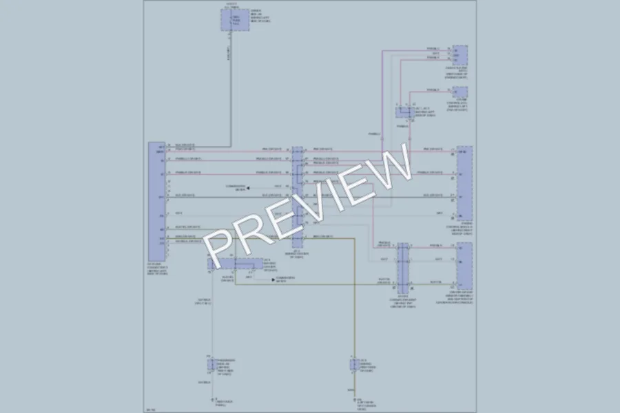 2002 Toyota RAV4 Computer Data Lines wiring diagram preview