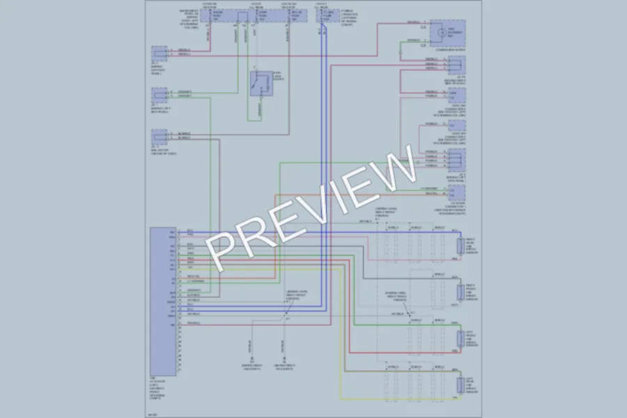 2002 Toyota Solara Anti Lock Brakes wiring diagram preview