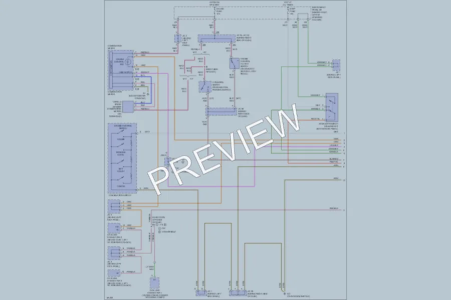 2002 Toyota Solara Cruise Control wiring diagram preview