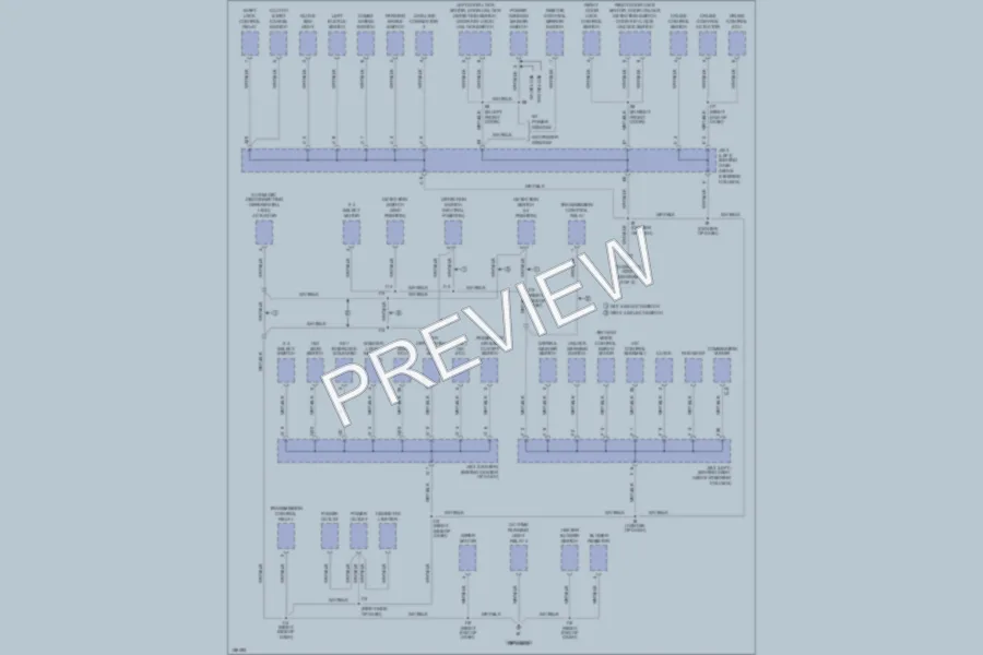 2002 Toyota Tacoma Ground Distribution wiring diagram preview