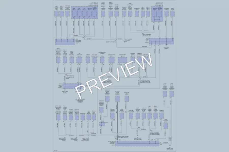 2002 Toyota Tundra Ground Distribution wiring diagram preview