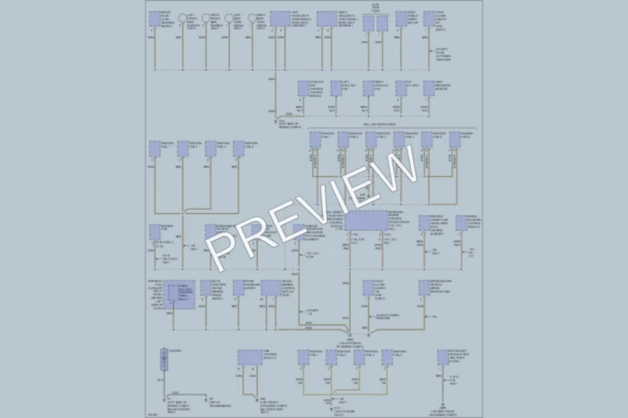 2002 Volkswagen Golf Ground Distribution wiring diagram preview