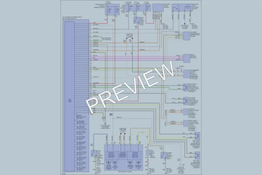 2002 Volkswagen Jetta Anti Lock Brakes wiring diagram preview