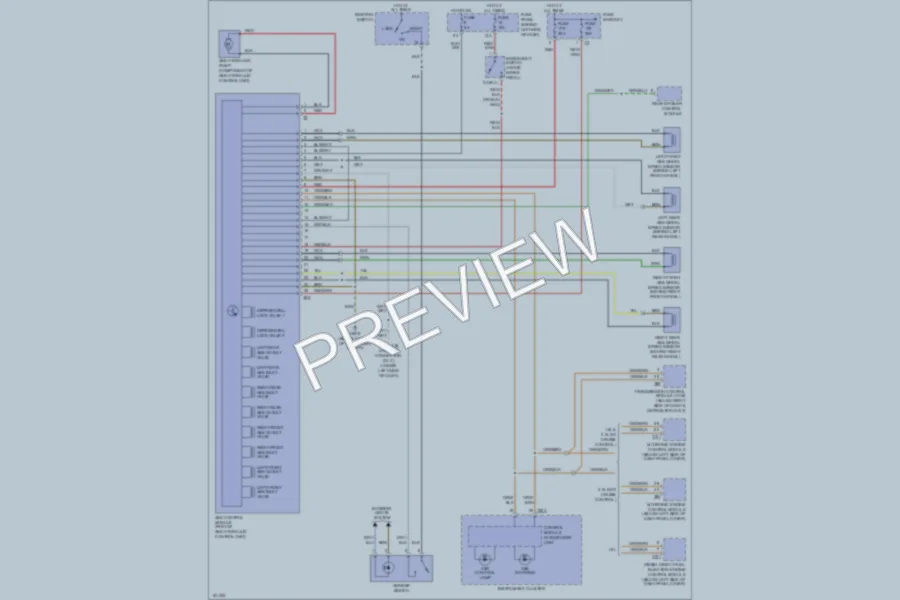 2002 Volkswagen NewBeetle Anti Lock Brakes wiring diagram preview