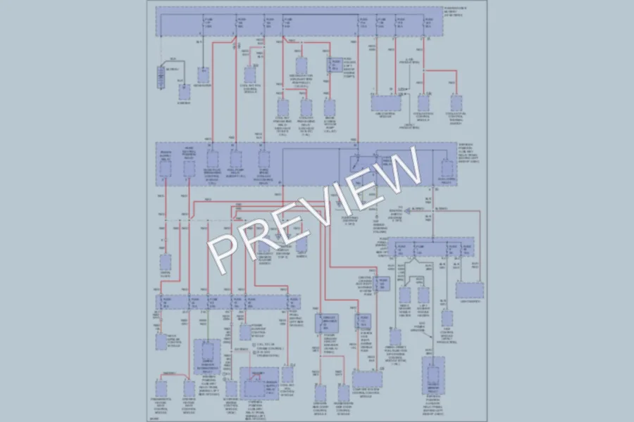2002 Volkswagen NewBeetle Power Distribution wiring diagram preview