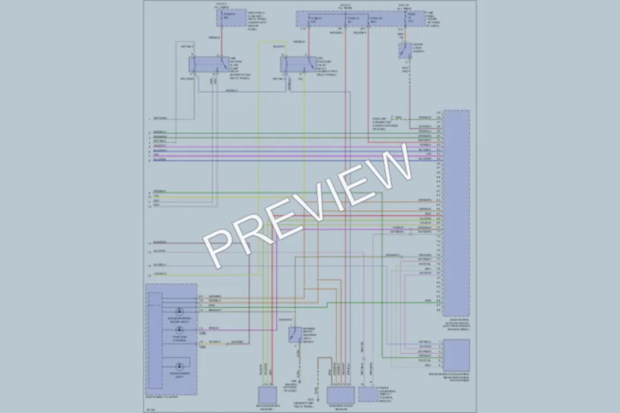 2002 Volkswagen Passat Anti Lock Brakes wiring diagram preview