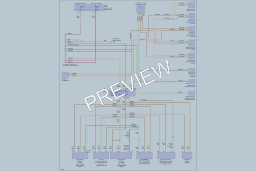 2002 Volkswagen Passat Computer Data Lines wiring diagram preview