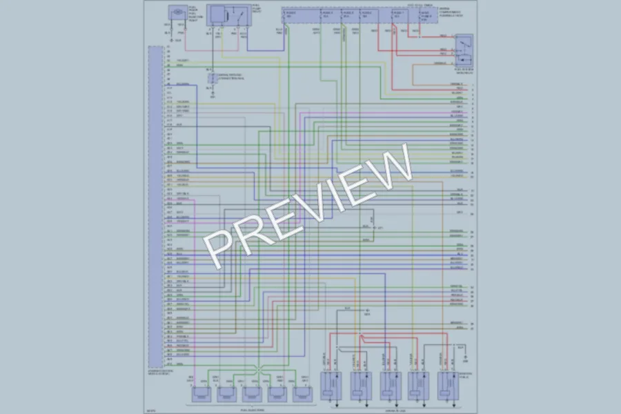 2002 Volvo C70 Engine Performance wiring diagram preview