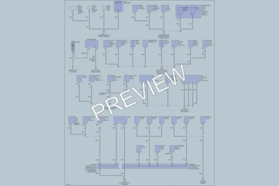2003 Acura 32CL Ground Distribution wiring diagram preview