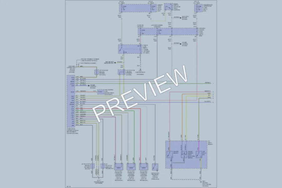 2003 Acura 32CL Transmission wiring diagram preview