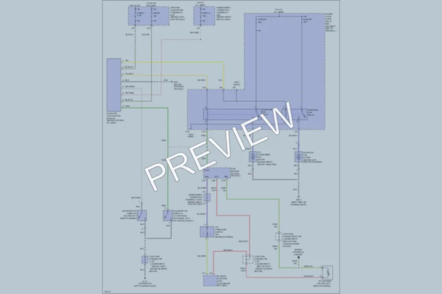2003 Acura 32TL Cooling Fan wiring diagram preview