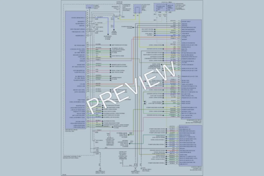 2003 Acura 35RL Body Control Modules wiring diagram preview