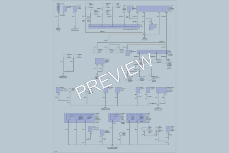 2003 Acura 35RL Ground Distribution wiring diagram preview