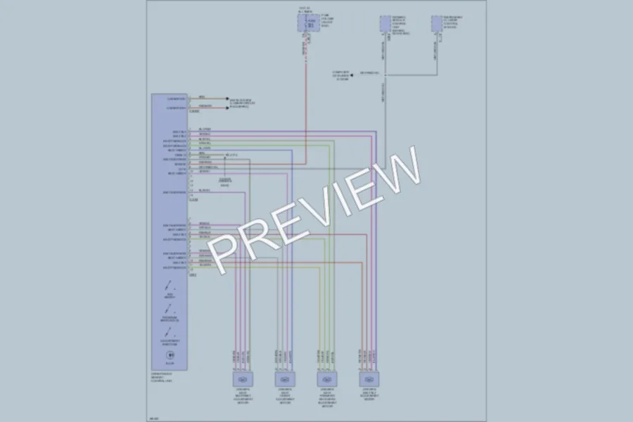 2003 BMW 330xi Memory Systems wiring diagram preview