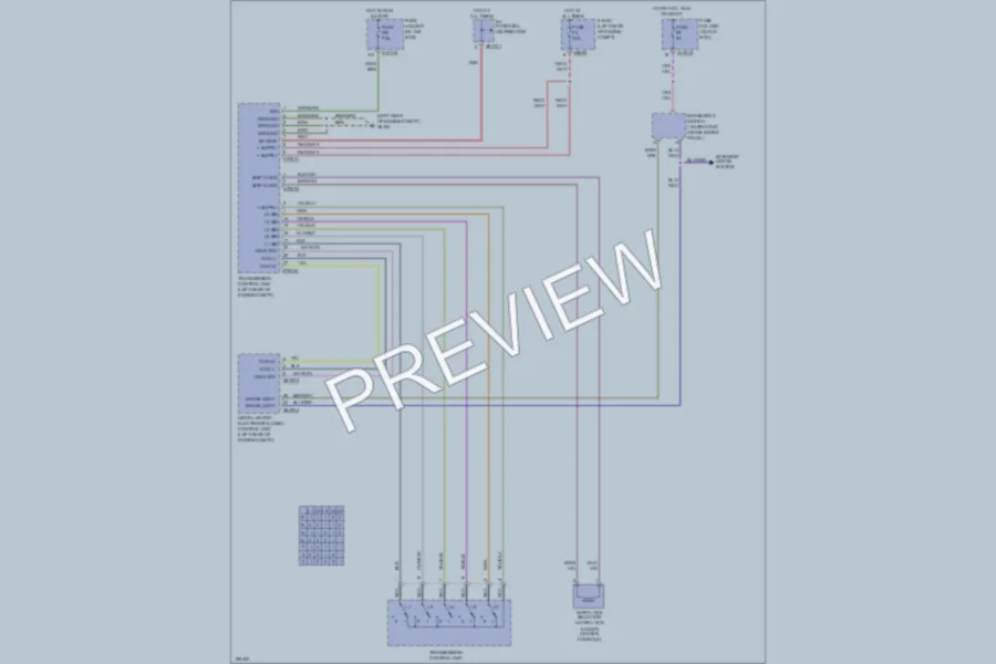 2003 BMW 330xi Shift Interlock wiring diagram preview