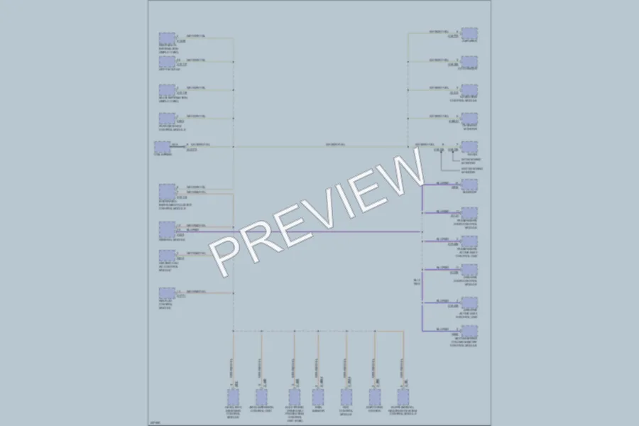 2003 BMW 530i Computer Data Lines wiring diagram preview