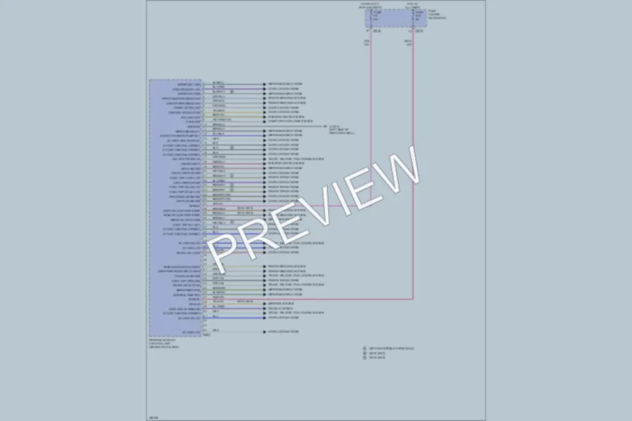 2003 BMW M3 Body Control Modules wiring diagram preview