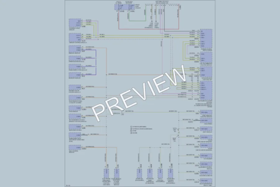2003 BMW X5 Computer Data Lines wiring diagram preview