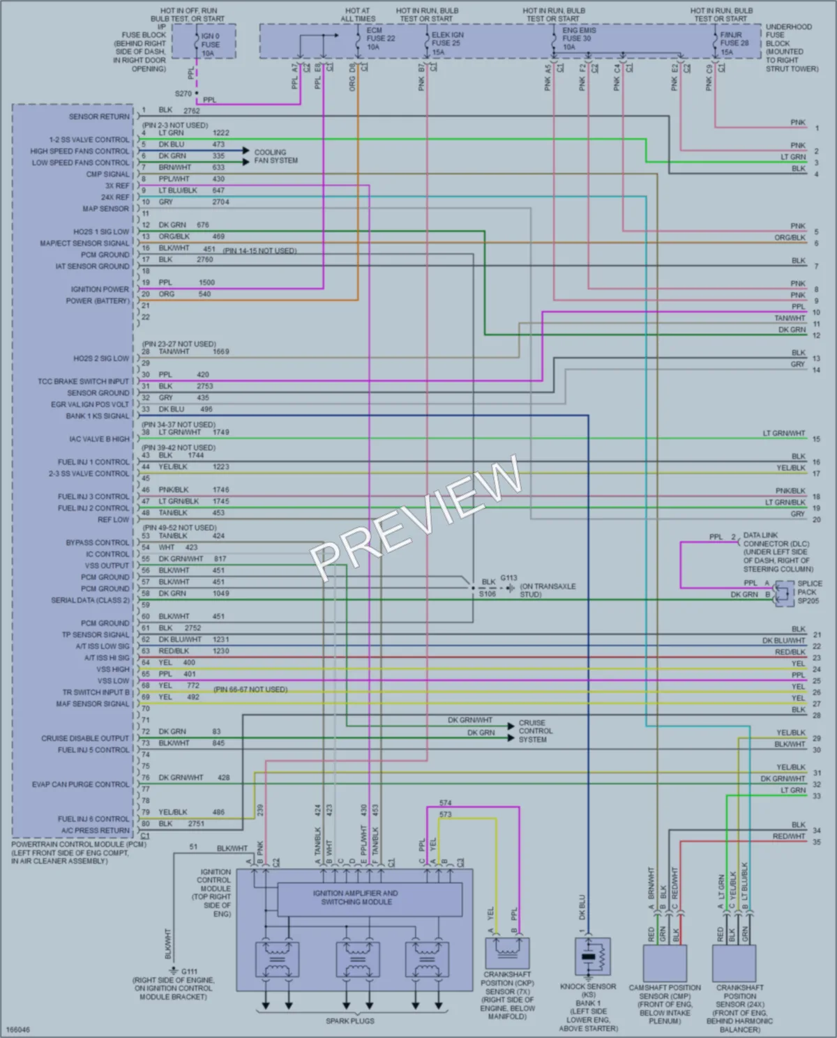 2003 Buick Century Engine Performance wiring diagram preview