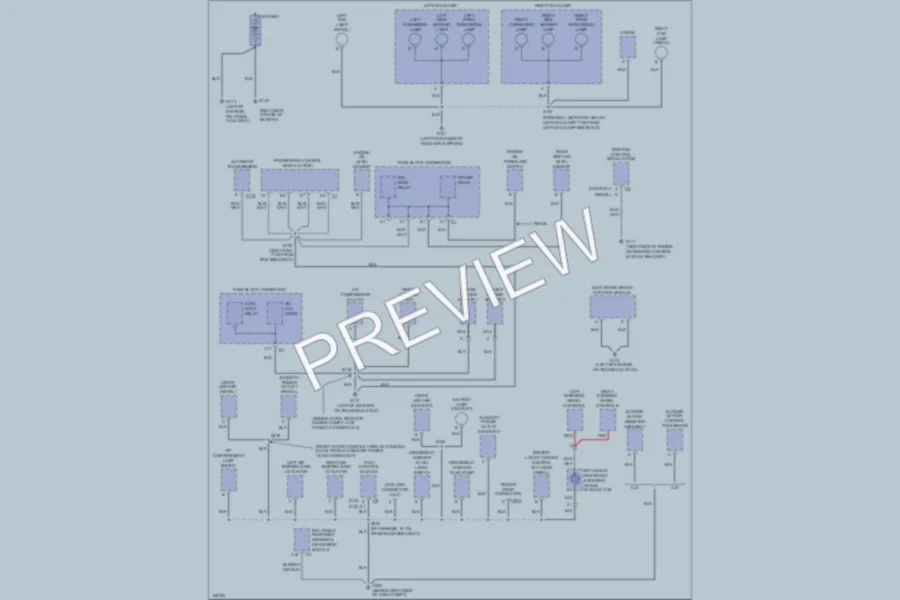 2003 Buick Century Ground Distribution wiring diagram preview