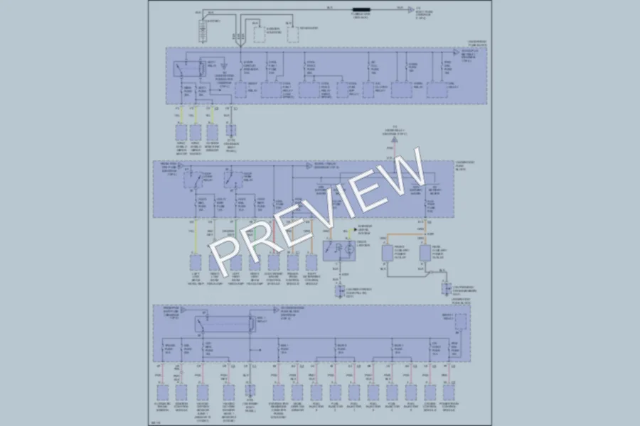 2003 Buick LeSabre Power Distribution wiring diagram preview