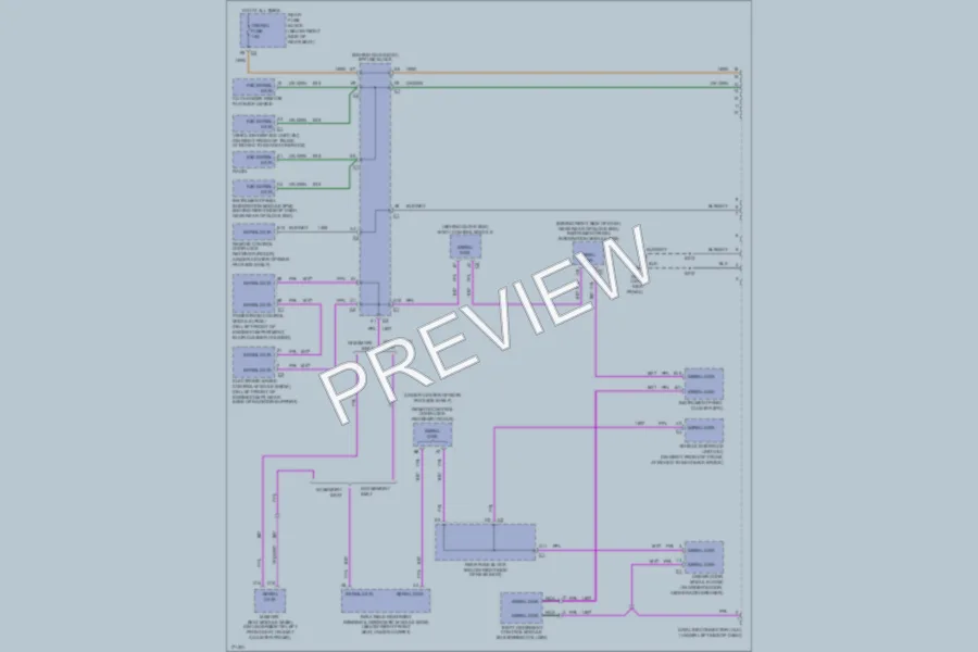 2003 Buick ParkAvenue Computer Data Lines wiring diagram preview