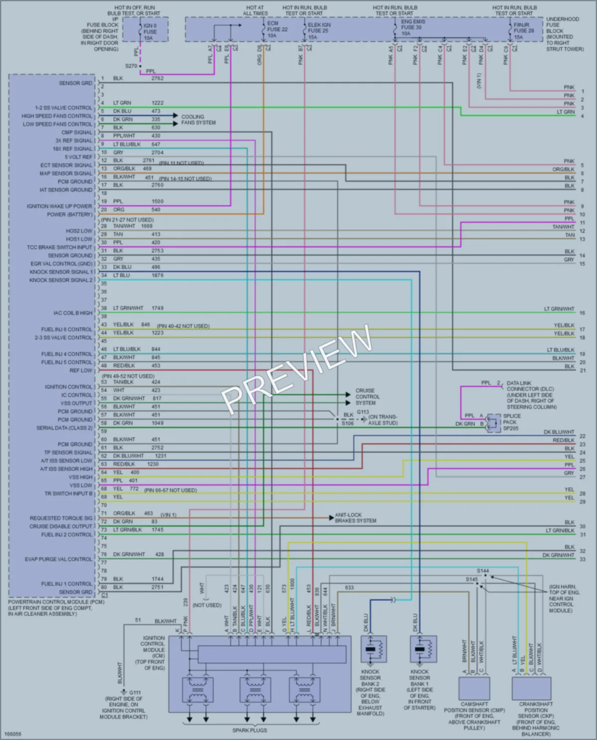 2003 Buick Regal Engine Performance wiring diagram preview