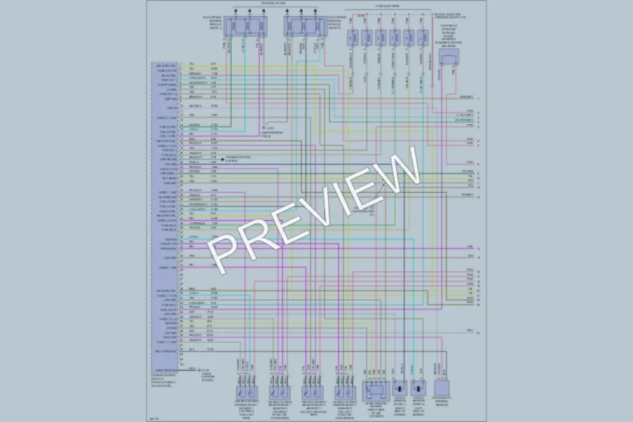 2003 Cadillac CTS Engine Performance wiring diagram preview