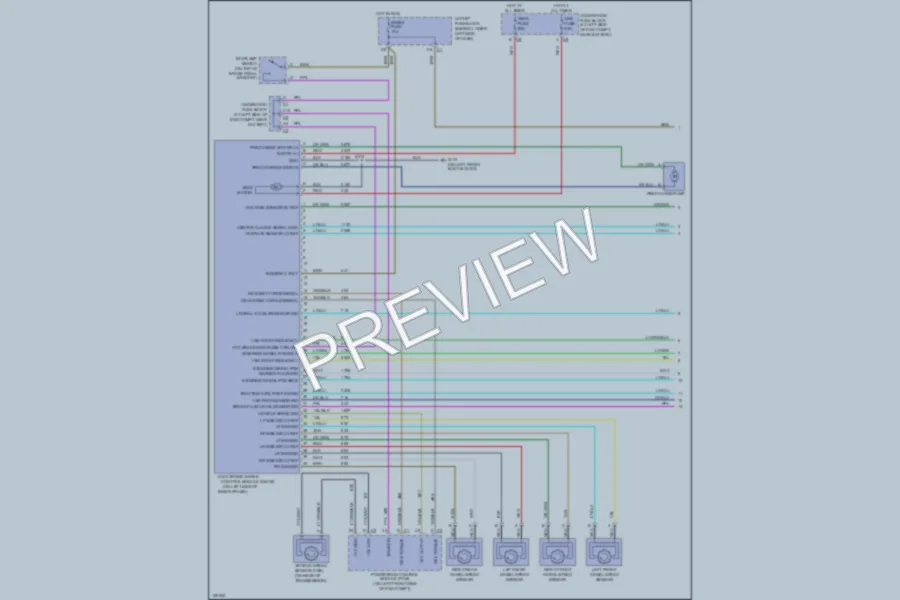 2003 Cadillac EscaladeESV Anti Lock Brakes wiring diagram preview
