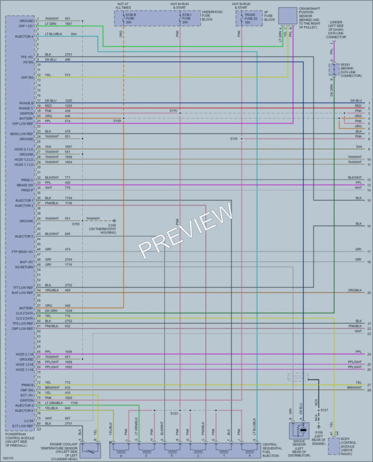 2003 Chevrolet Astro Engine Performance wiring diagram preview