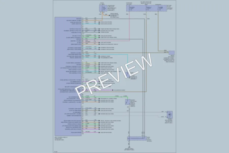 2003 Chevrolet Blazer Body Control Modules wiring diagram preview