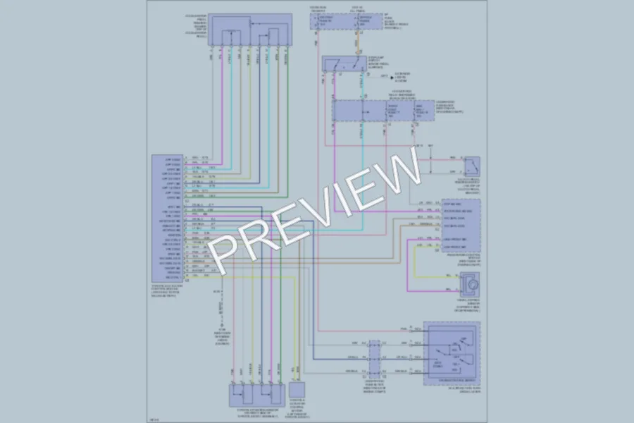 2003 Chevrolet Corvette Cruise Control wiring diagram preview