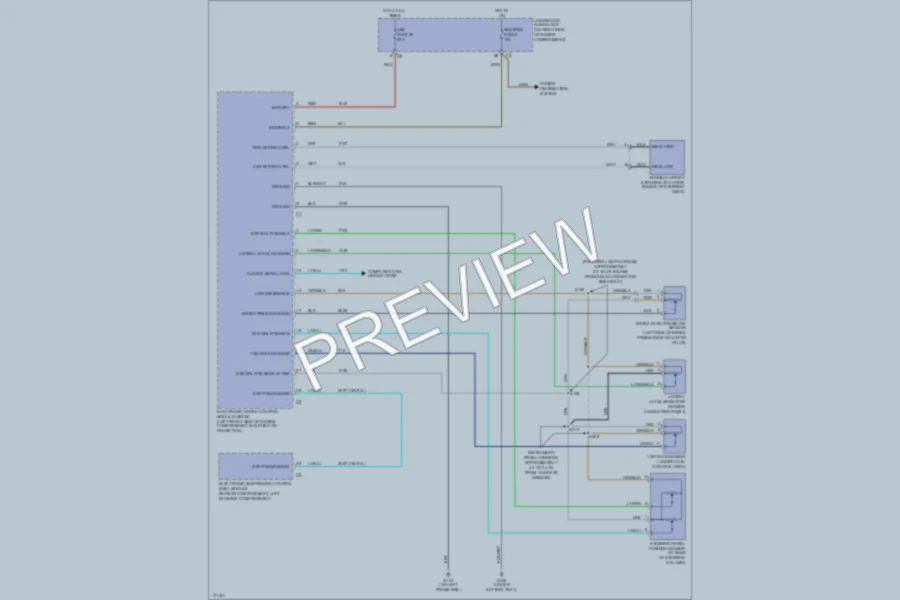 2003 Chevrolet Corvette Electronic Power Steering wiring diagram preview