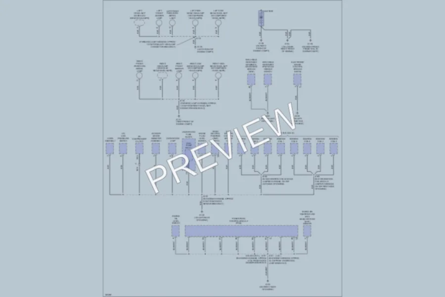 2003 Chevrolet G3500 Ground Distribution wiring diagram preview