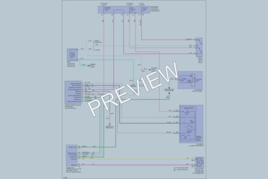 2003 Chevrolet H1500 Cruise Control wiring diagram preview