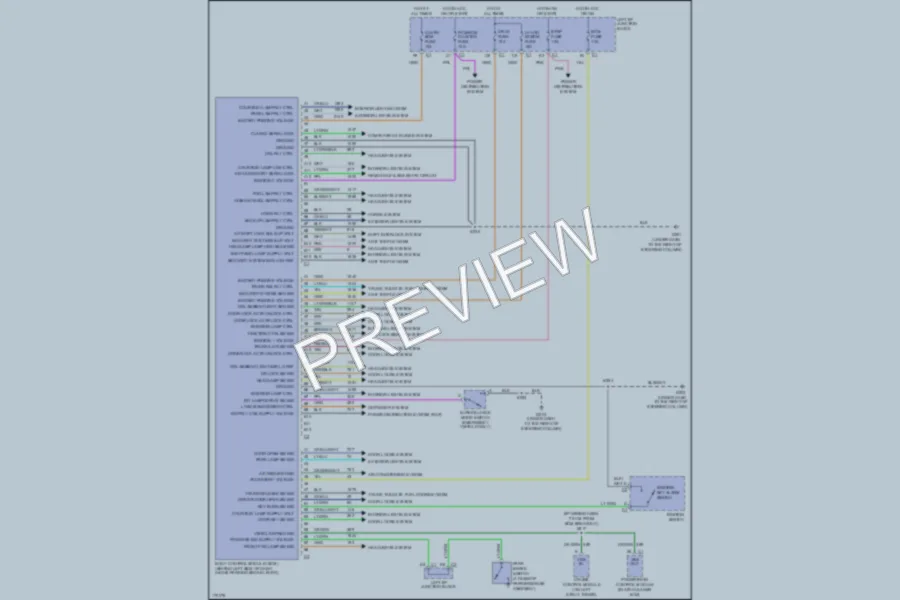 2003 Chevrolet Impala Body Control Modules wiring diagram preview