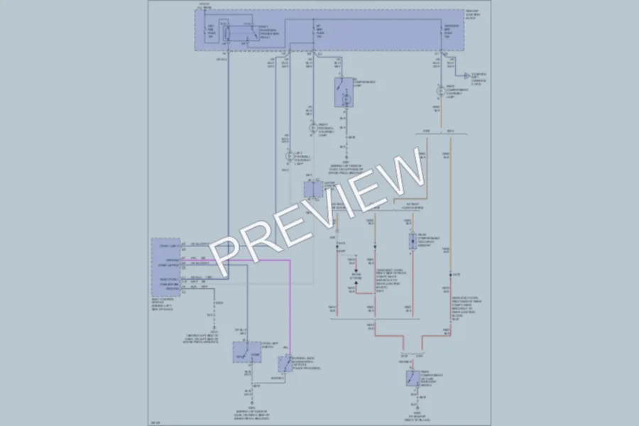 2003 Chevrolet Impala Interior Lights wiring diagram preview