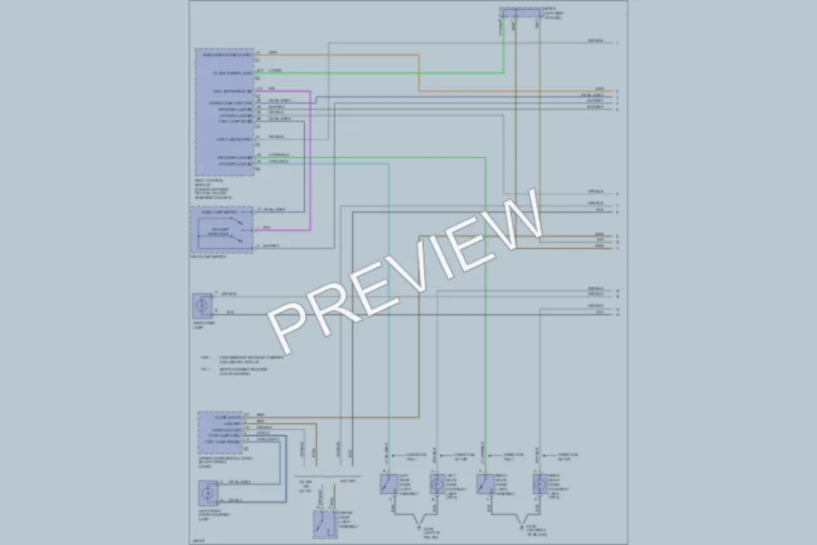 2003 Chevrolet 3500 Interior Lights wiring diagram preview