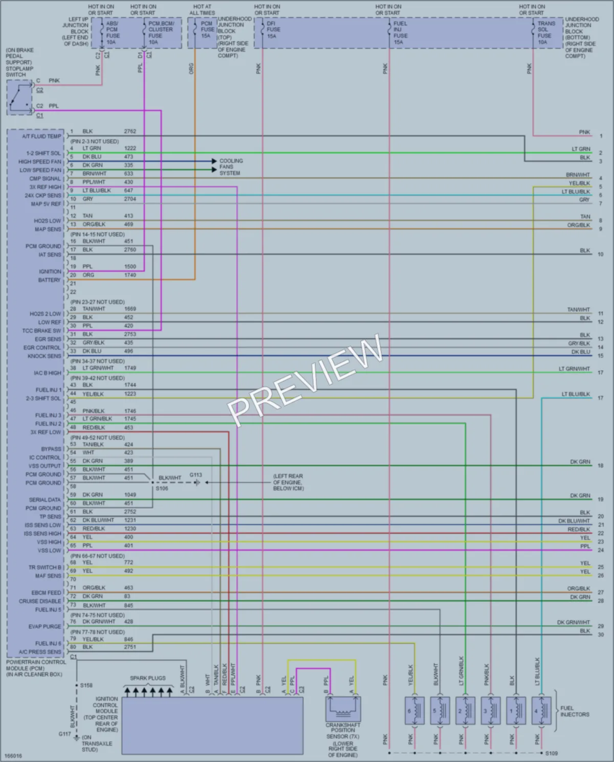 2003 Chevrolet MonteCarlo Engine Performance wiring diagram preview