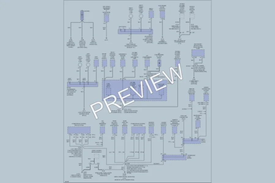 2003 Chevrolet S10 Ground Distribution wiring diagram preview