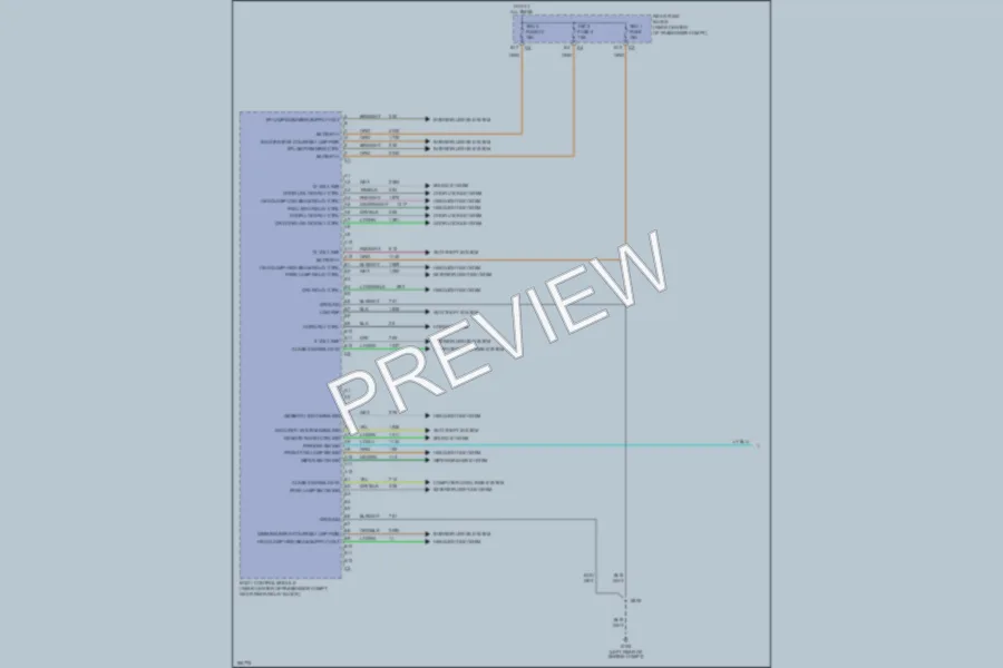 2003 Chevrolet SSR Body Control Modules wiring diagram preview