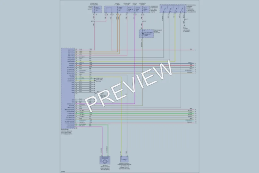 2003 Chevrolet SSR Transmission wiring diagram preview